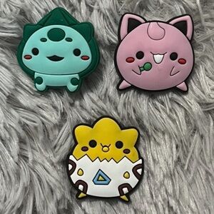 Pokemon Baby Croc Charm Set